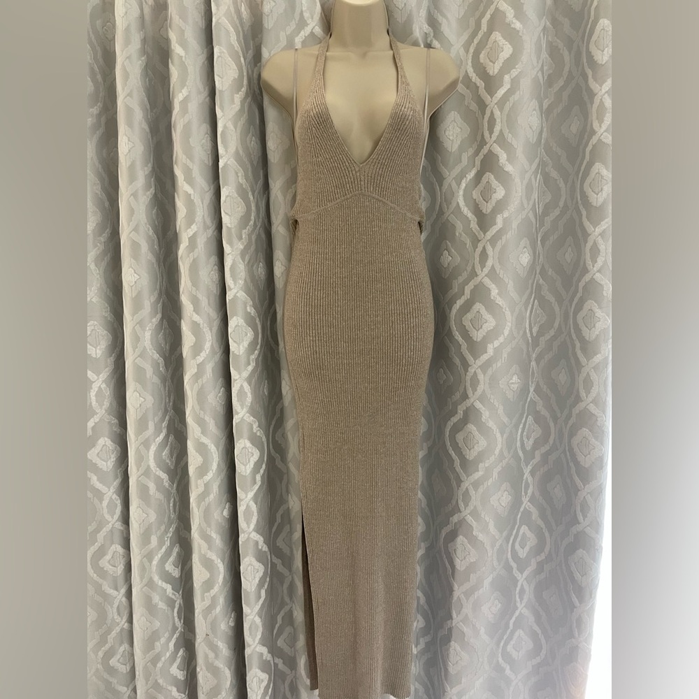 All Saints Halter Dress